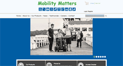 Desktop Screenshot of mobilitymatters.com.au